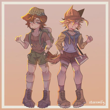 Hiking Weredogs